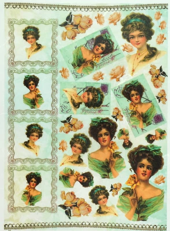 Rice Paper – Women with flowers