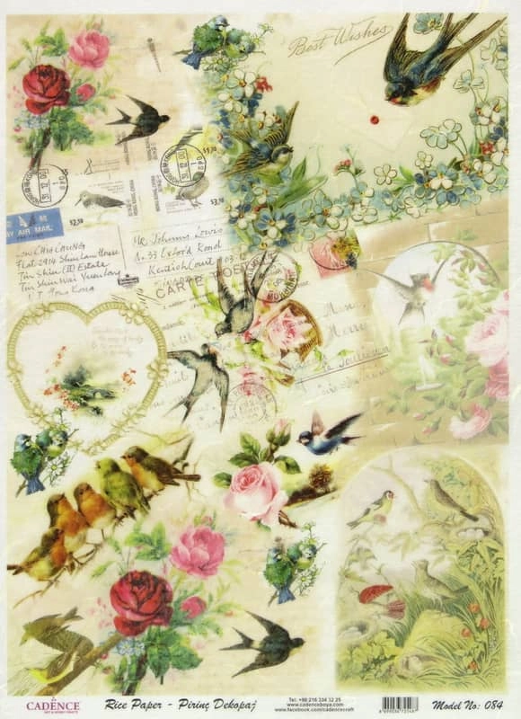 Rice Paper – Hummingbirds Garden