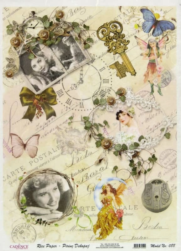 Rice Paper – Old pictures montage