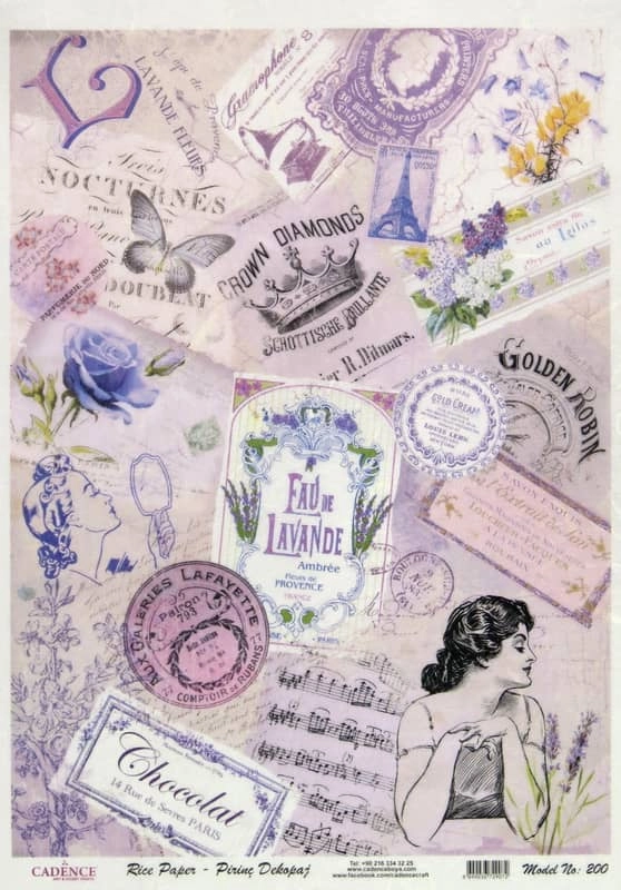 Rice Paper – Lavender World