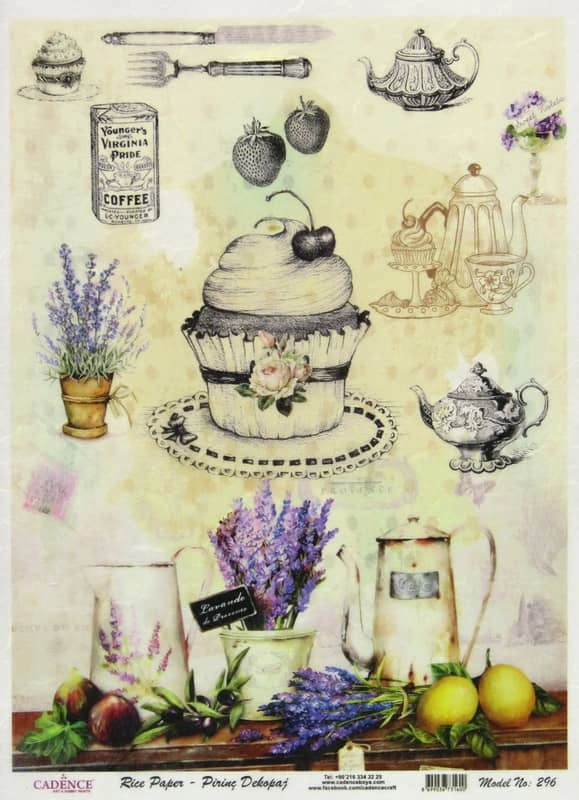 Rice Paper – Sweet Violet