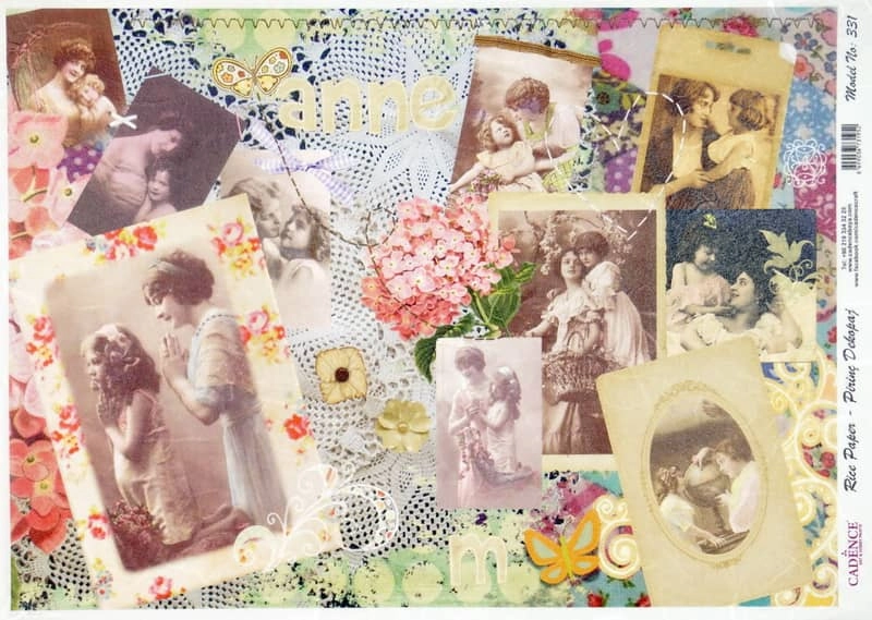 Rice Paper – Anne Happy Mothers’s Day