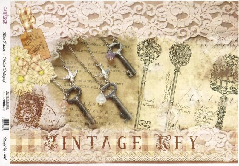 Rice Paper – Vintage Keys