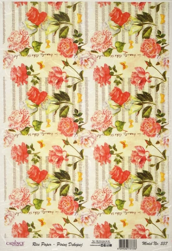 Rice Paper – Rose Carpet