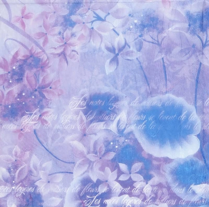 Stamperia Rice Paper – Purple Fantasy (50 x 50cm)