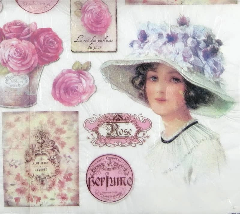 Stamperia Rice Paper – Fragrance (50 x 50cm)