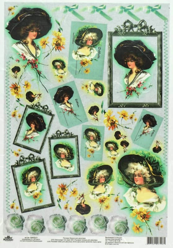 Rice Paper – Women in Hat